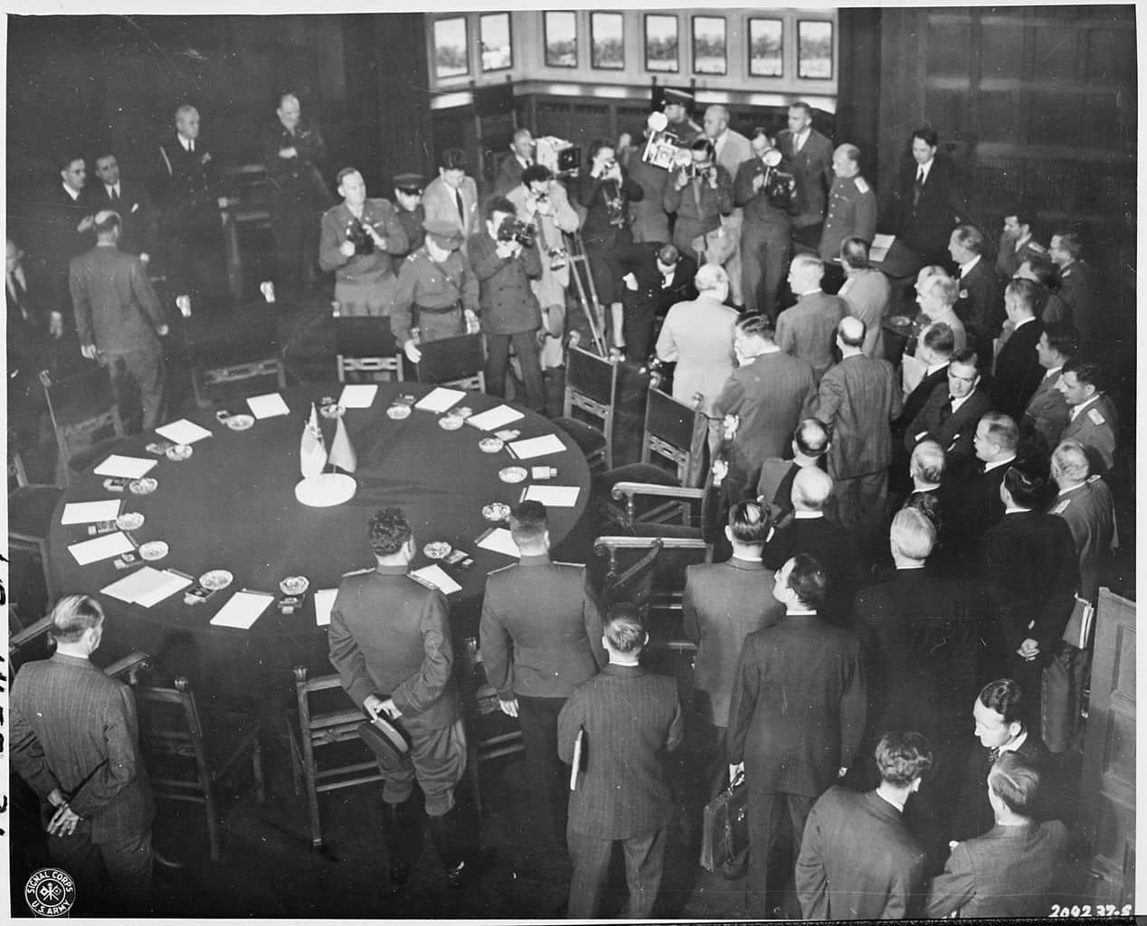 'The Big Three' start the Potsdam conference on July 17th 1945