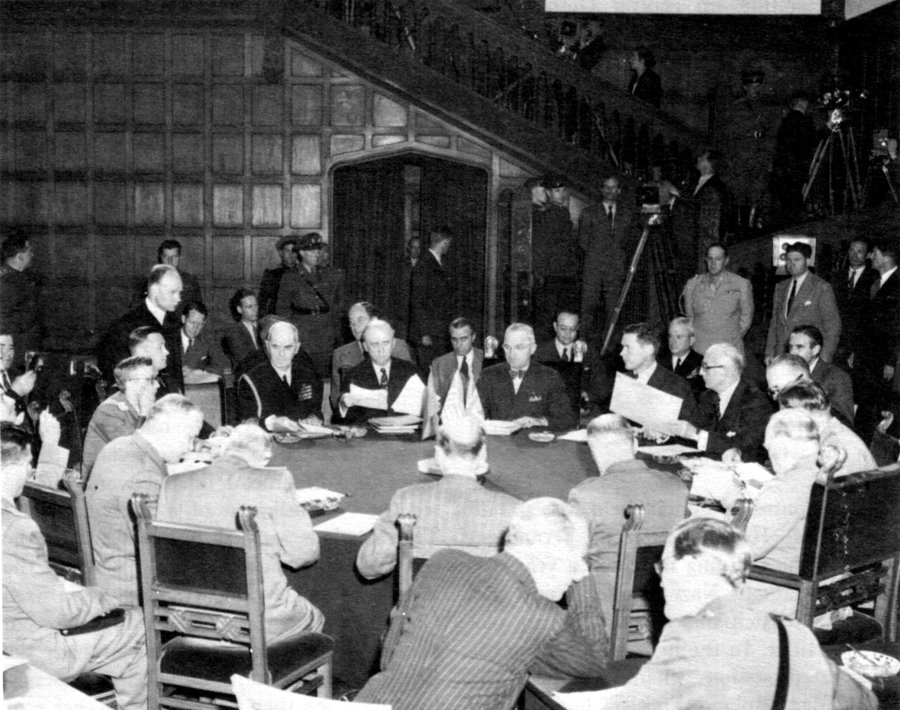 Delegates of the Potsdam Conference 1945