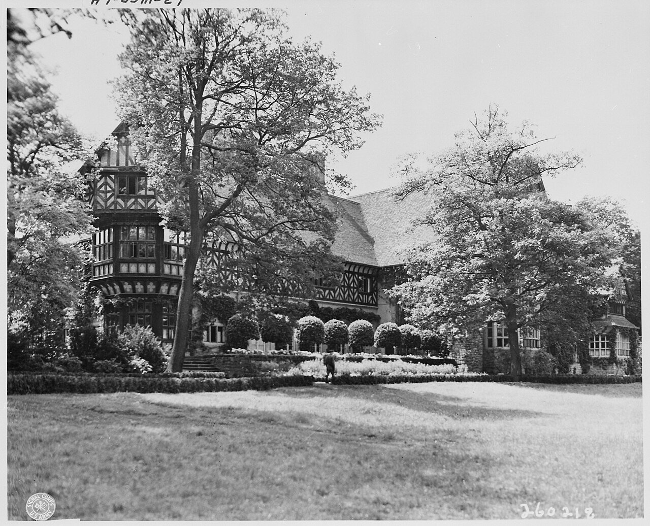 Prime Minister Winston Churchill and the British delegation occupy this section of the Cecilienhof Palace, site of…