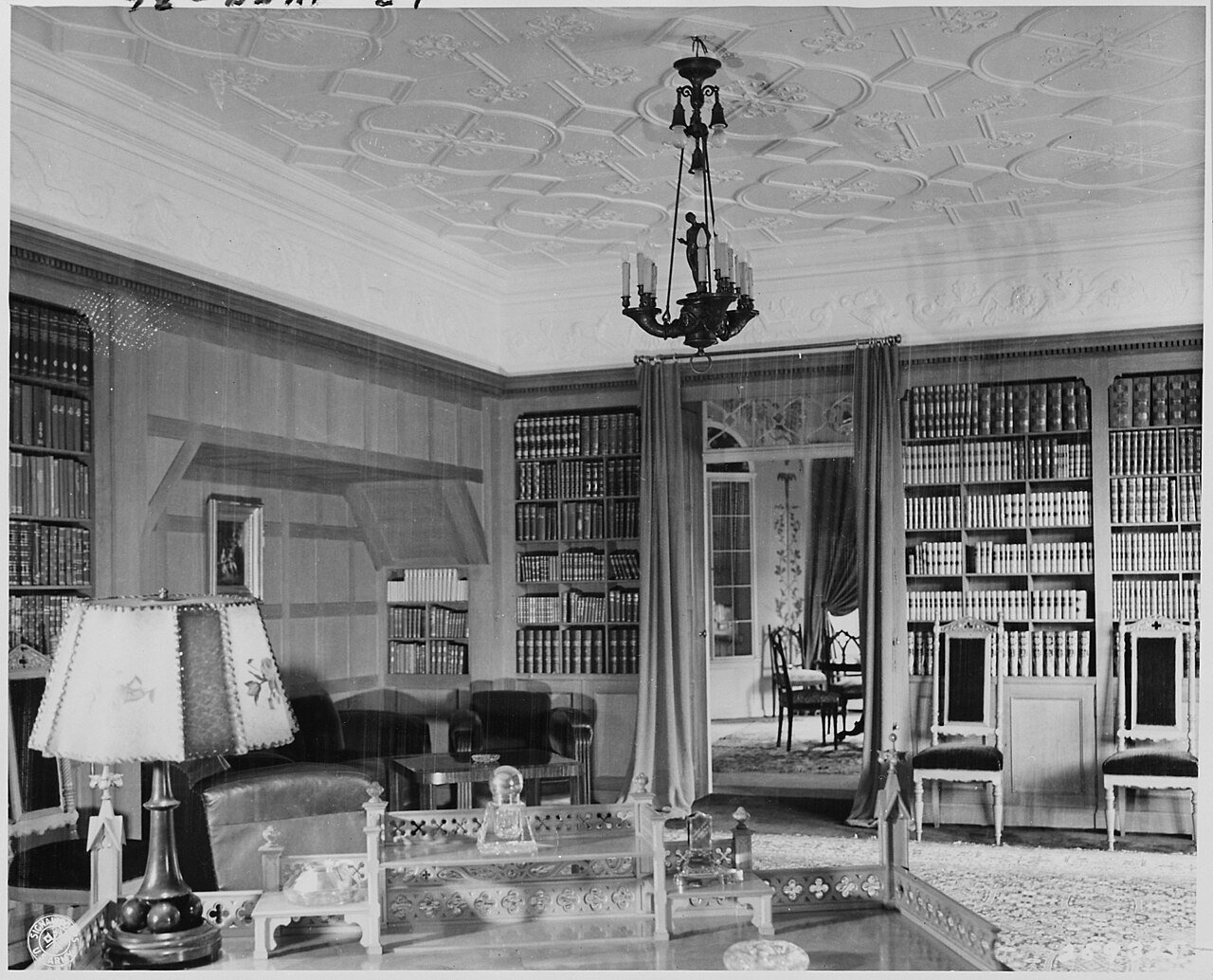 This is President Harry S. Truman's office at Cecilienhof Palace, site of the Potsdam Conference in Potsdam, Germany.…