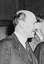 British Prime Minister Clement Attlee during the Potsdam Conference, August 1st, 1945.