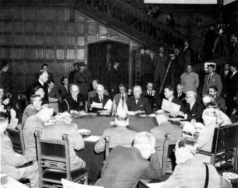 Delegates of the Potsdam Conference 1945