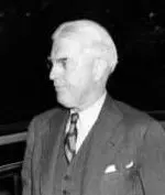 This image of U.S. State Department official William L. Clayton was cropped from the larger image from the Truman Library which is also available on Wikimedia Commons.